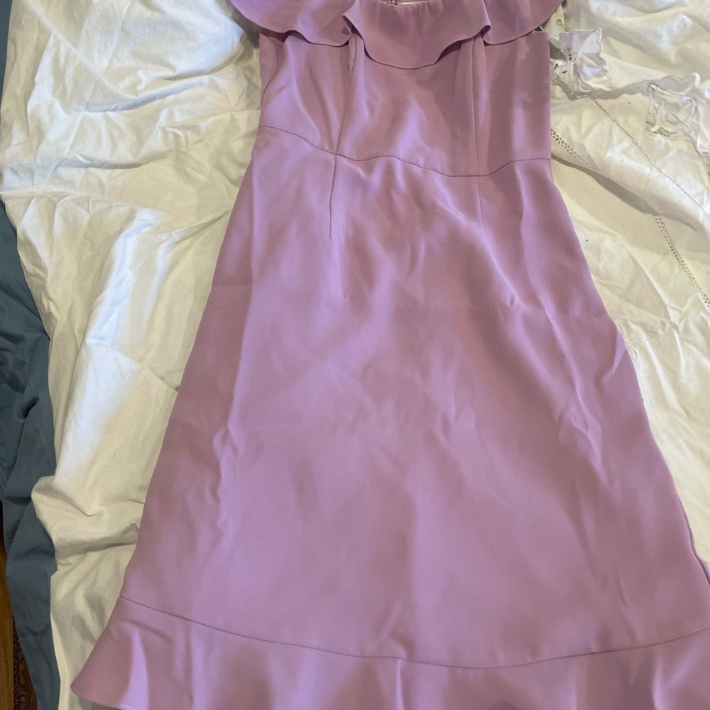 JULIE BROWN OFF THE SHOULDER DRESS - Picture 3 of 9